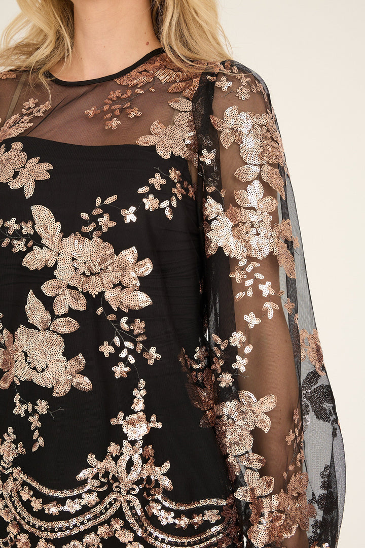 A-View - Estelle Blouse AV6093 - 307 - Rose Gold Bluser 