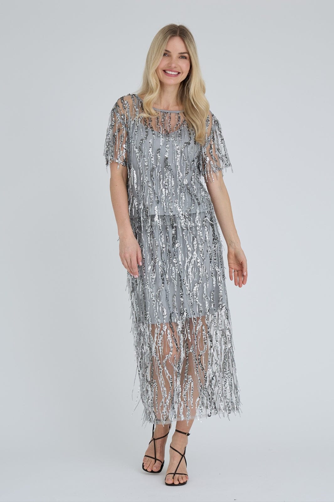 A-View - Fenja Blouse AV8382 - 004 - Light Grey
