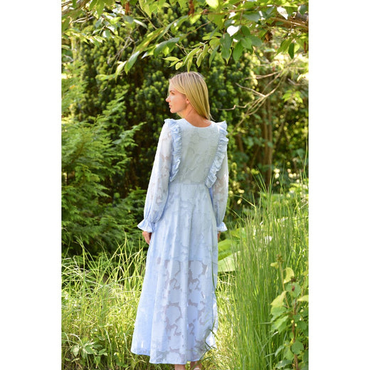 A-View - Floretta Maxi Dress AV7088 - 282 - Light Blue Kjoler 