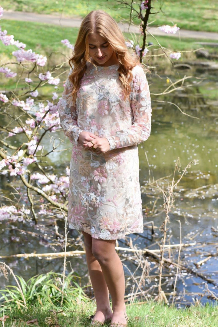 A-View - Kaprifol Dress AV7032 - 147 - Pale Rose Kjoler 