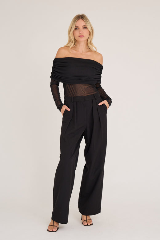 A-View - Kit Blouse AV8189 - 999 - Black Bluser 