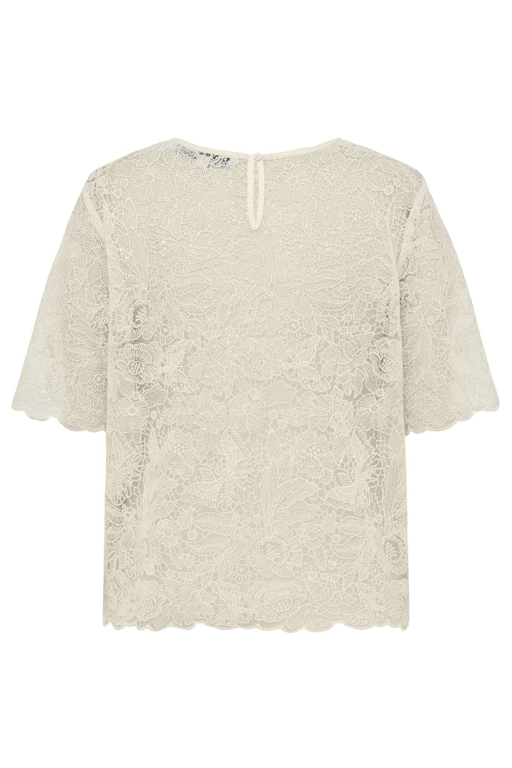 A-View - Lacia Blouse AV7042 - 005 - Off White Bluser 