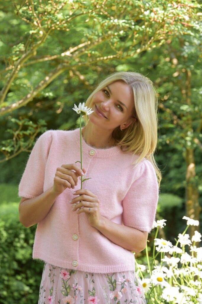 A-View - Lissi Knit Cardigan AV7073 - 298 - Rose Cardigans 