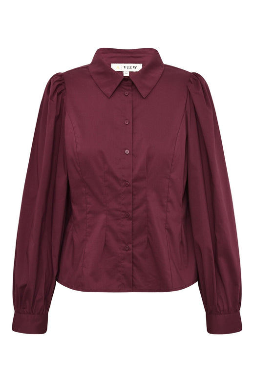 A-View - Malika Shirt AV4639 - 042 - Bordeaux Skjorter 