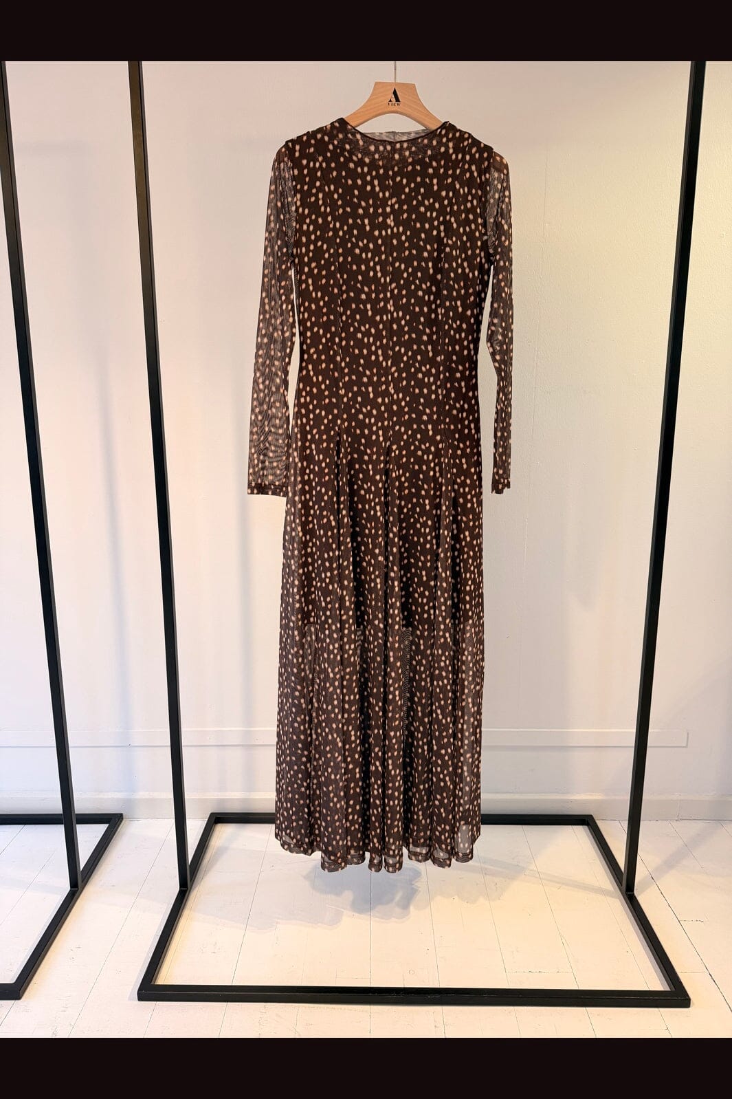 A-View - Messa Bambi Dress AV8341 - 194 - Dark Brown