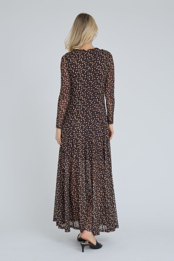 A-View - Messa Bambi Dress AV8341 - 194 - Dark Brown