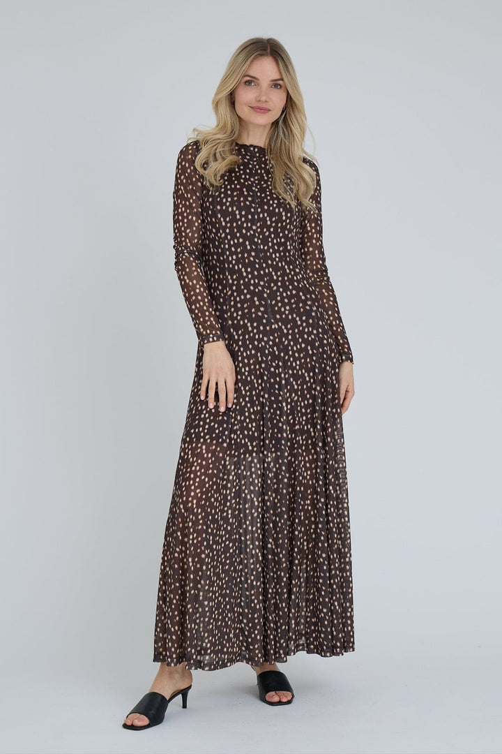 A-View - Messa Bambi Dress AV8341 - 194 - Dark Brown