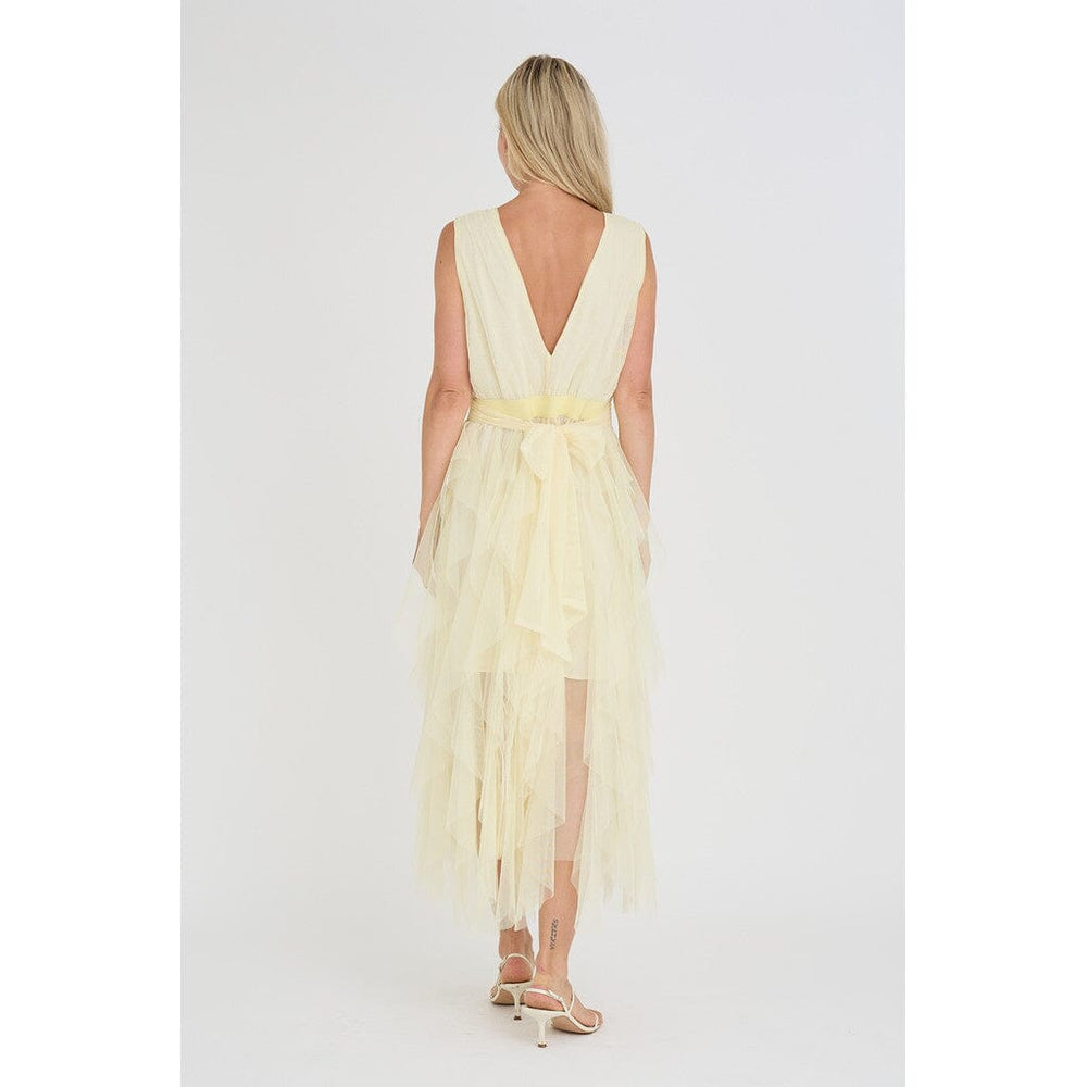 A-View - Miranda New Dress AV7094 - 069 - Pale Yellow Kjoler 