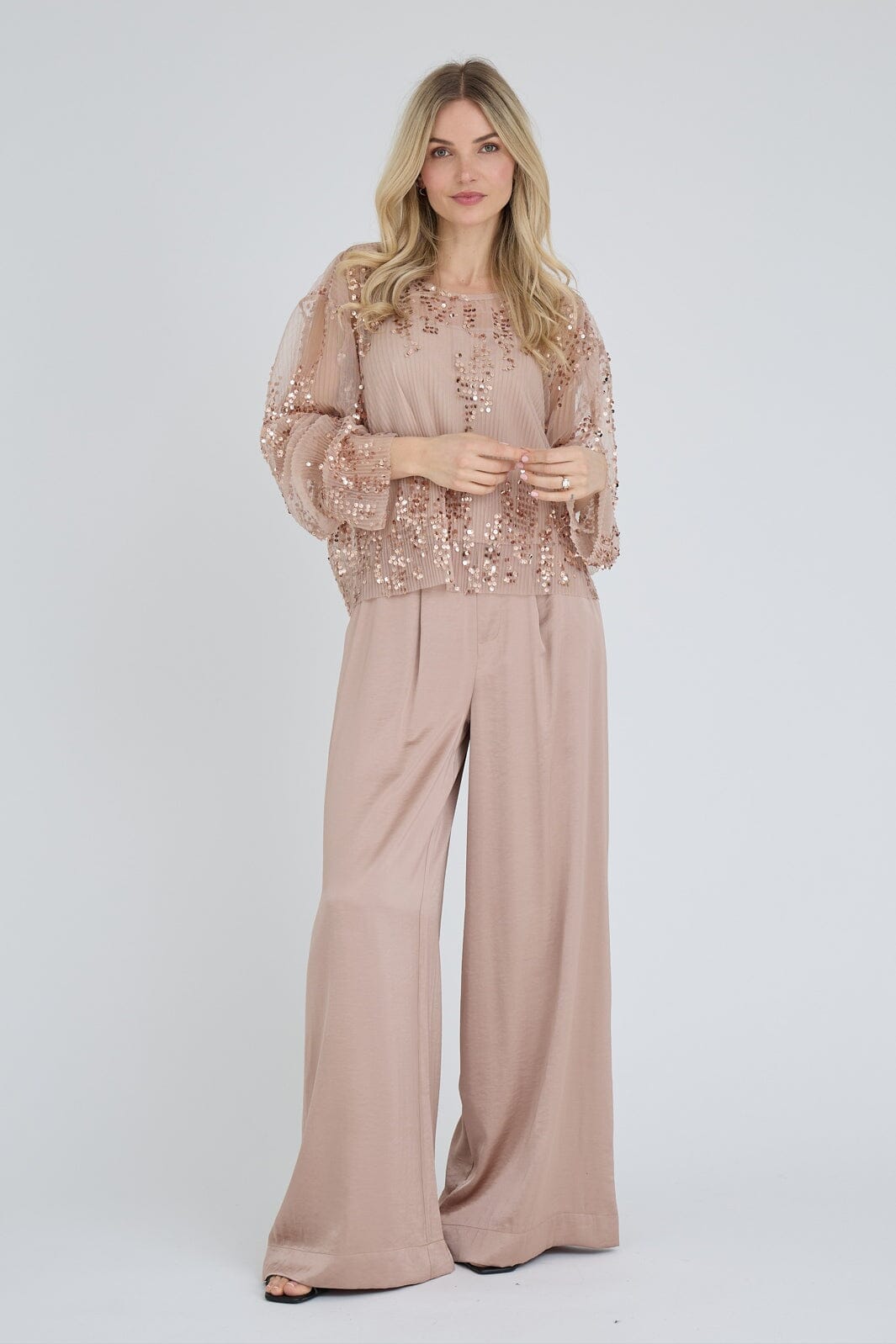 A-View - Ying Blouse AV8377 - 316 - Almond