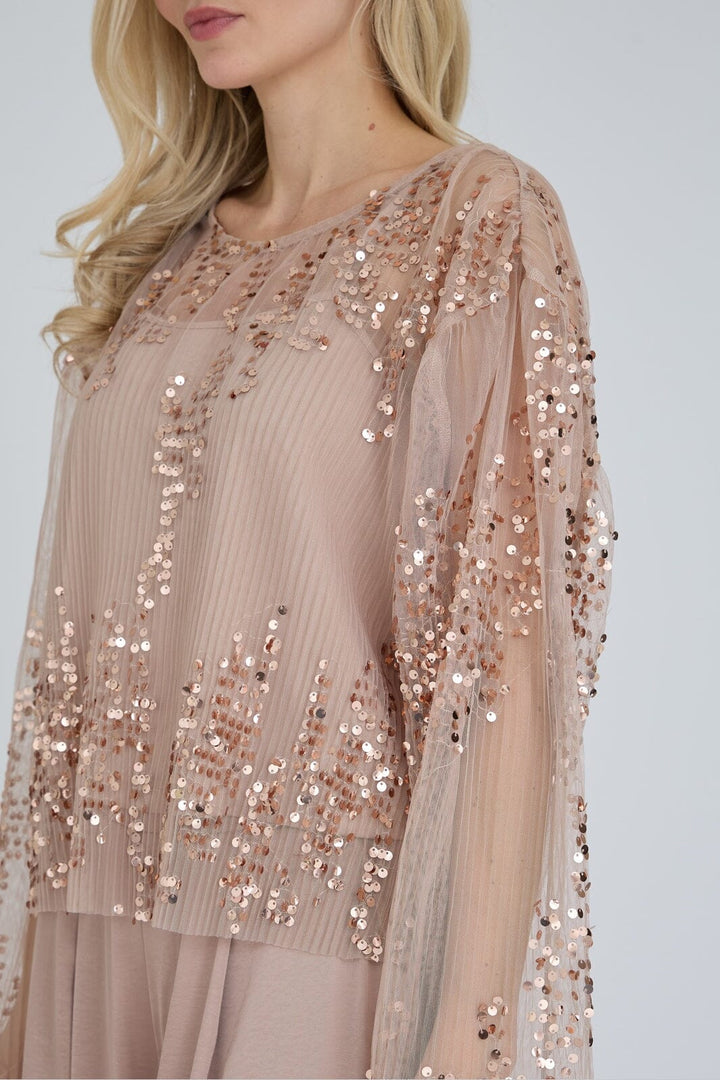 A-View - Ying Blouse AV8377 - 316 - Almond