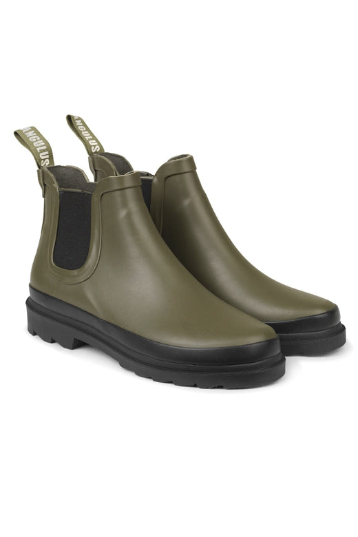 Angulus - Gummistøvle - Olive 0002