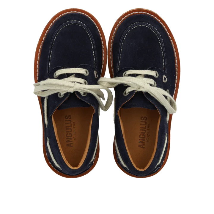 Angulus - Klassisk Sejlersko 3397-102 - 1778 Navy Loafers 
