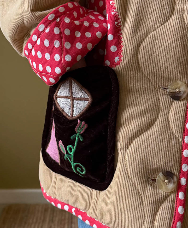 Sissel Edelbo - Lou Mini Jacket Se 2048 - Mushroom Dream