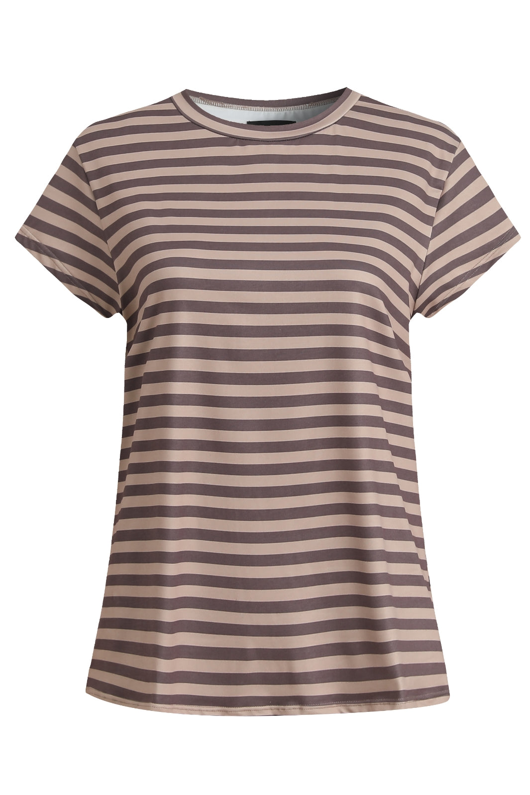 Forudbestilling - Liberte - Alma-U-Tshirt - Brown Stripe