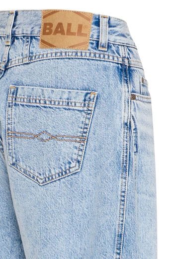 Ball - Bacavi Curved Jeans 50405101 - 204625 - Light Blue Denim Jeans 