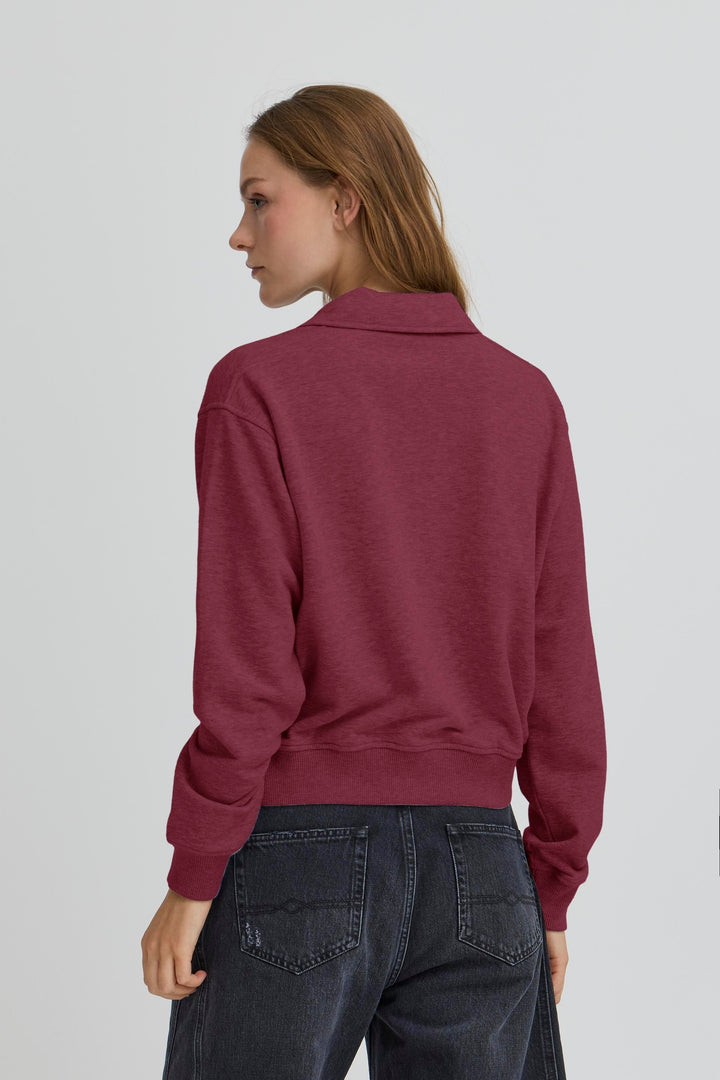 Ball - Bariva Polo Sweat 50408098 - 191526 - Chocolate Truffle Sweatshirts 