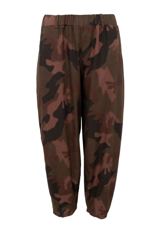Black Colour - Bcabbie Barrel Pant 40977 - Brown Camou Bukser 