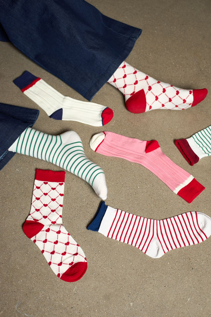 Black Colour - Bcangeline Sock 8504 - Pink