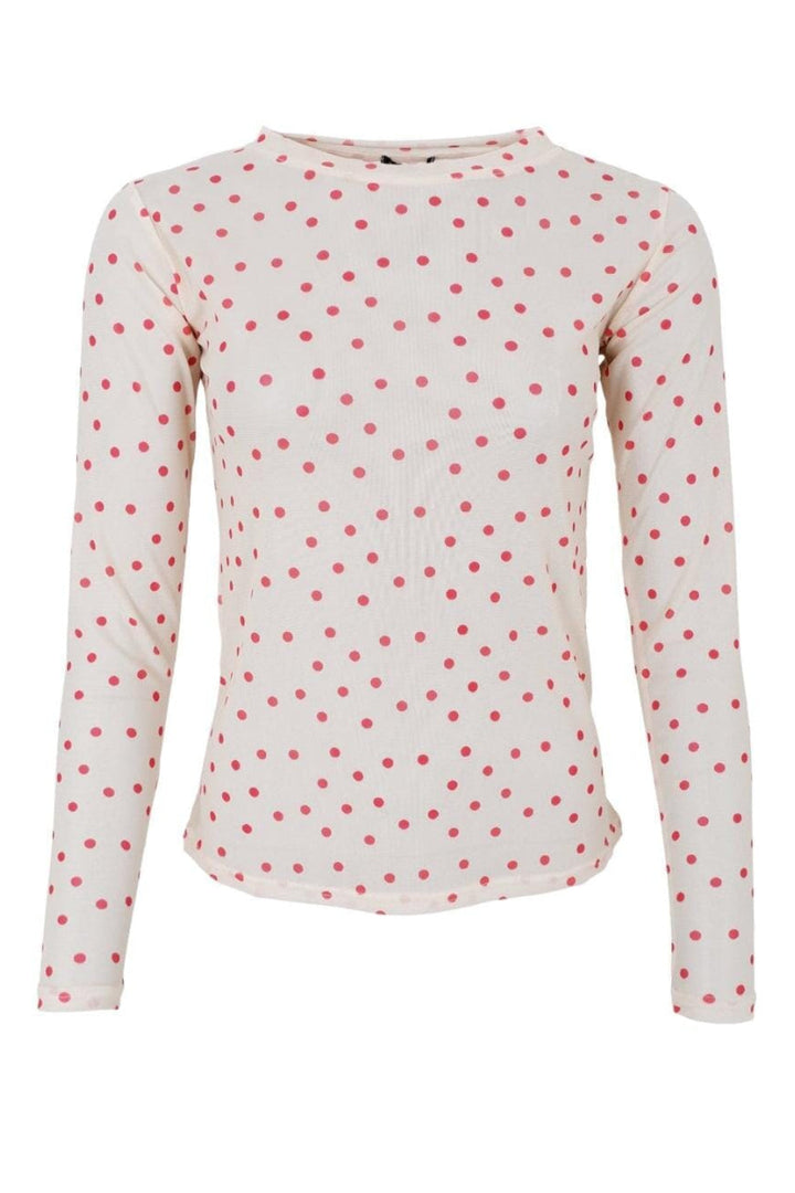 Black Colour - Bcannie Mesh Blouse 3846 - Shirts - Red Dot Bluser 