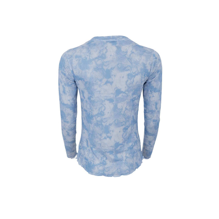 Black Colour - Bcannie Shimmer Mesh Blouse 41070 - Shirts - Blue Bluser 