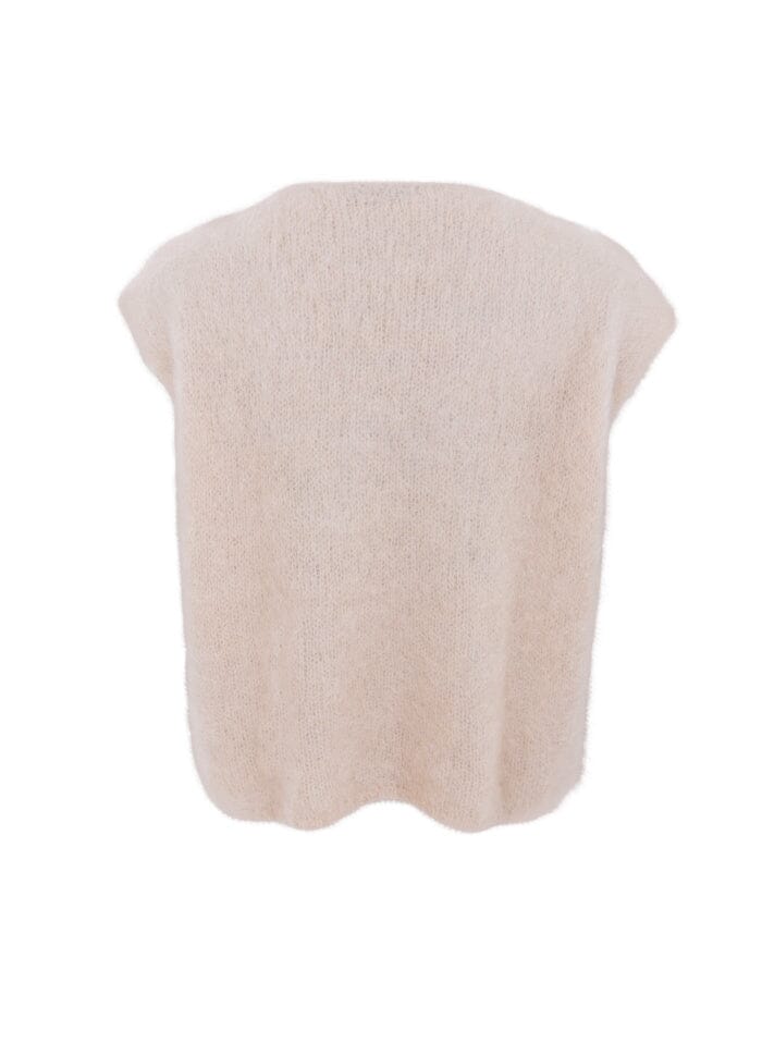 Black Colour - Bcbjoerk Pullover Vest 1252 - Latte Strikbluser 