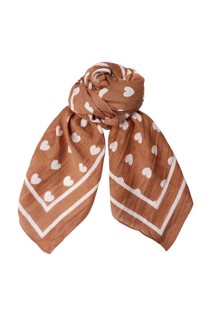 Black Colour - Bcclaudia Love Mini Scarves 3618 - Tobacco Tørklæder 