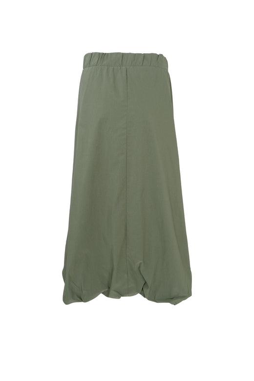 Black Colour - Bcdavina Balloon Skirt 41290 - Army