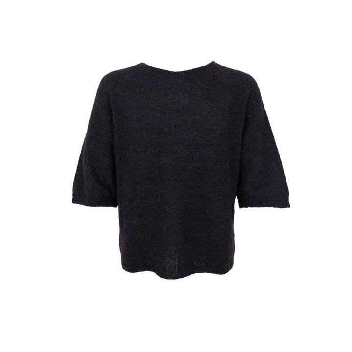 Black Colour - Bcdell Knit Jumper 1162 - Black Strikbluser 