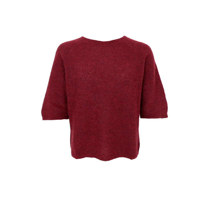 Black Colour - Bcdell Knit Jumper 1162 - Wine Strikbluser 