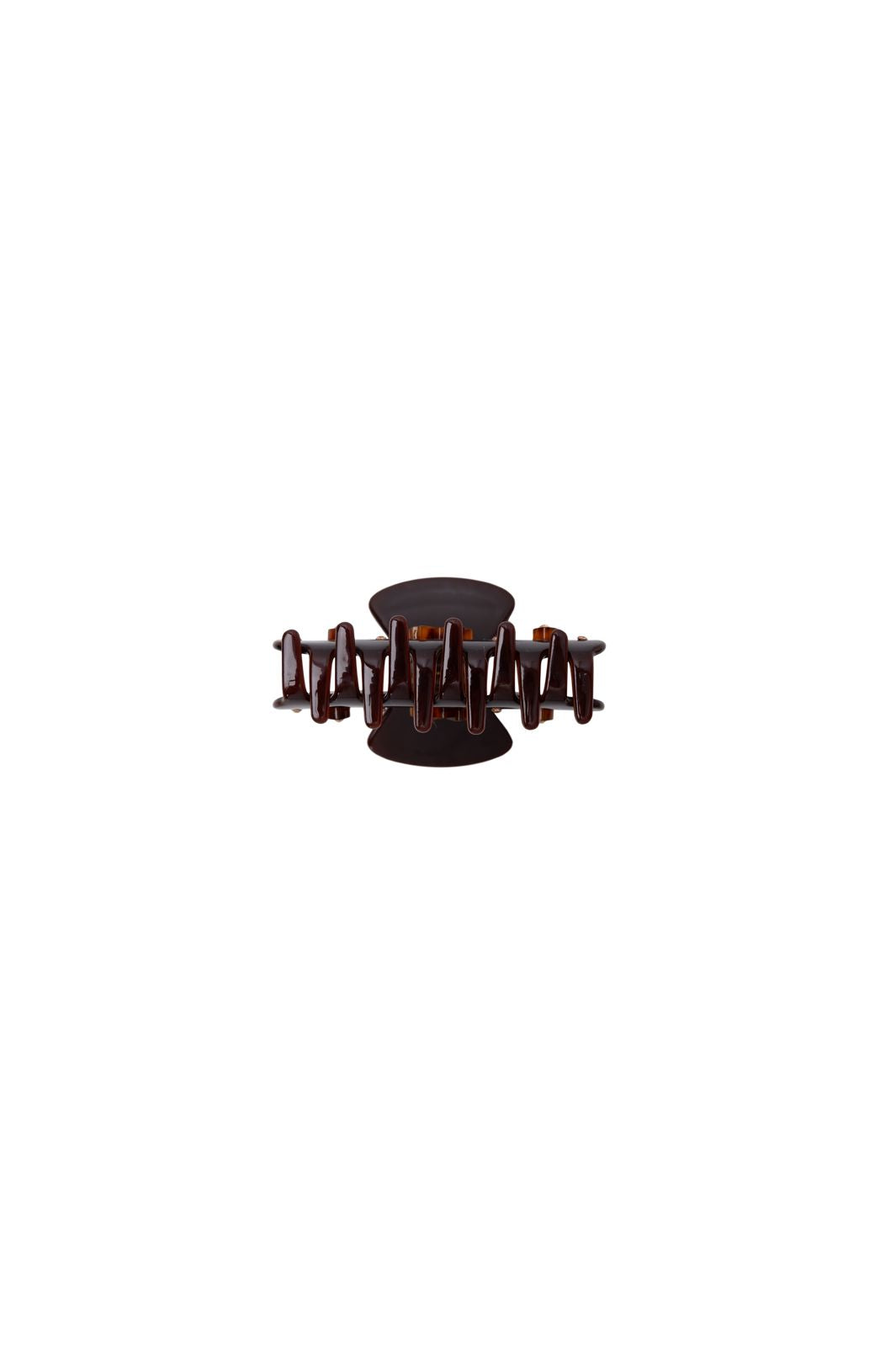 Black Colour - Bcdona Hair Claw 6060 - Coffee