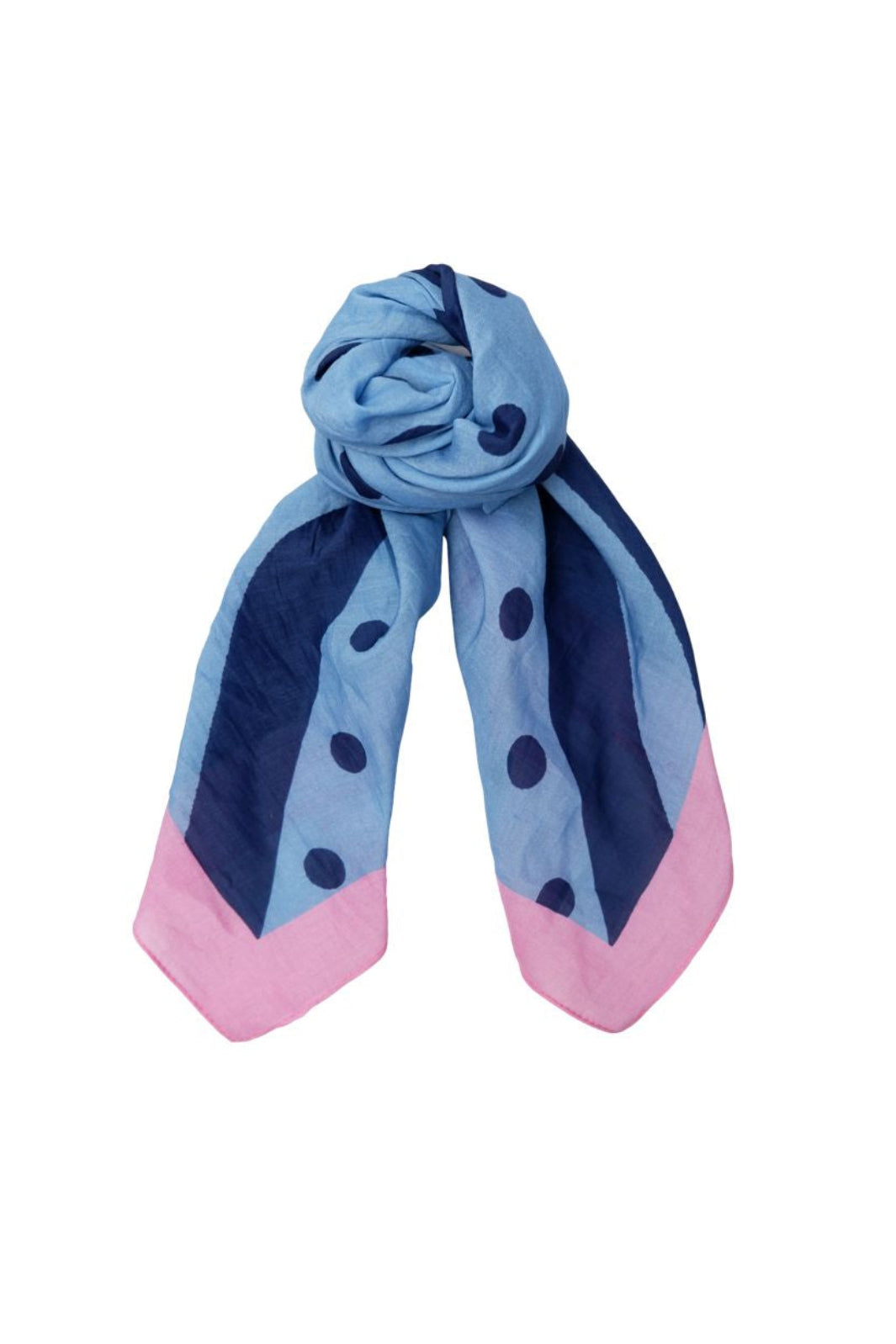 Black Colour - Bcestelle Mini Scarf 3658 - Blue