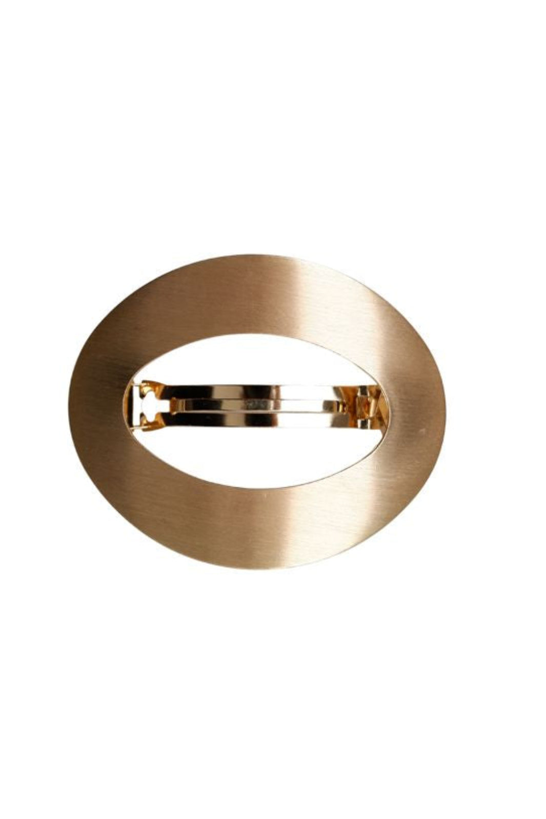 Black Colour - Bcflow Matt Big Hair Clip 6030 - Matt Gold Coloured