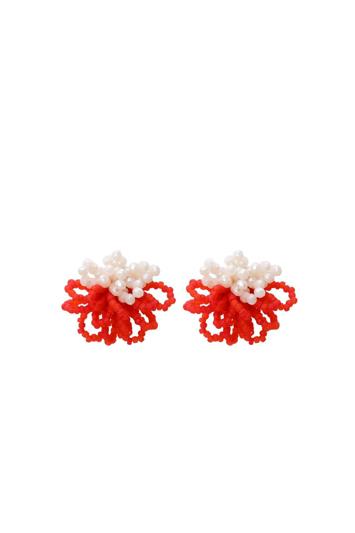 Black Colour - Bcingrid Earrings 4412 - Red