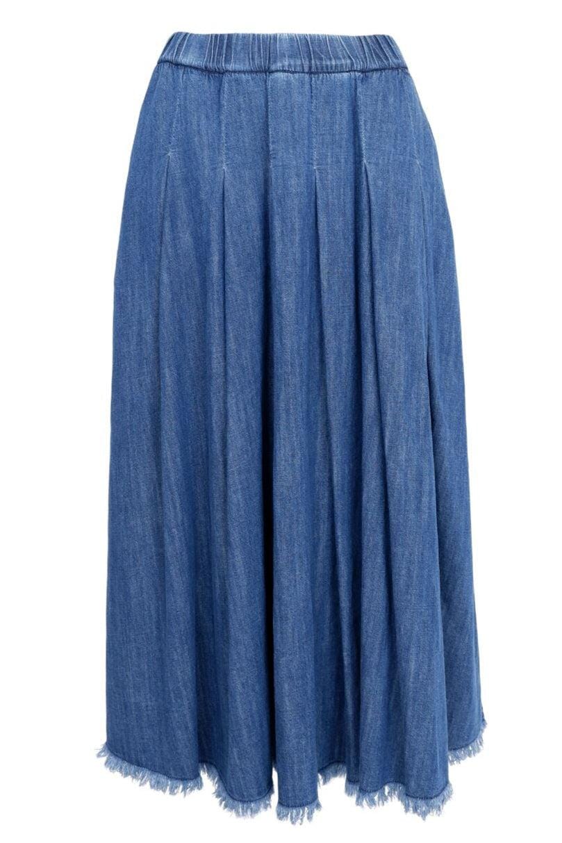 Black Colour - Bcjean Denim Skirt 40847 - Blue Denim Nederdele 