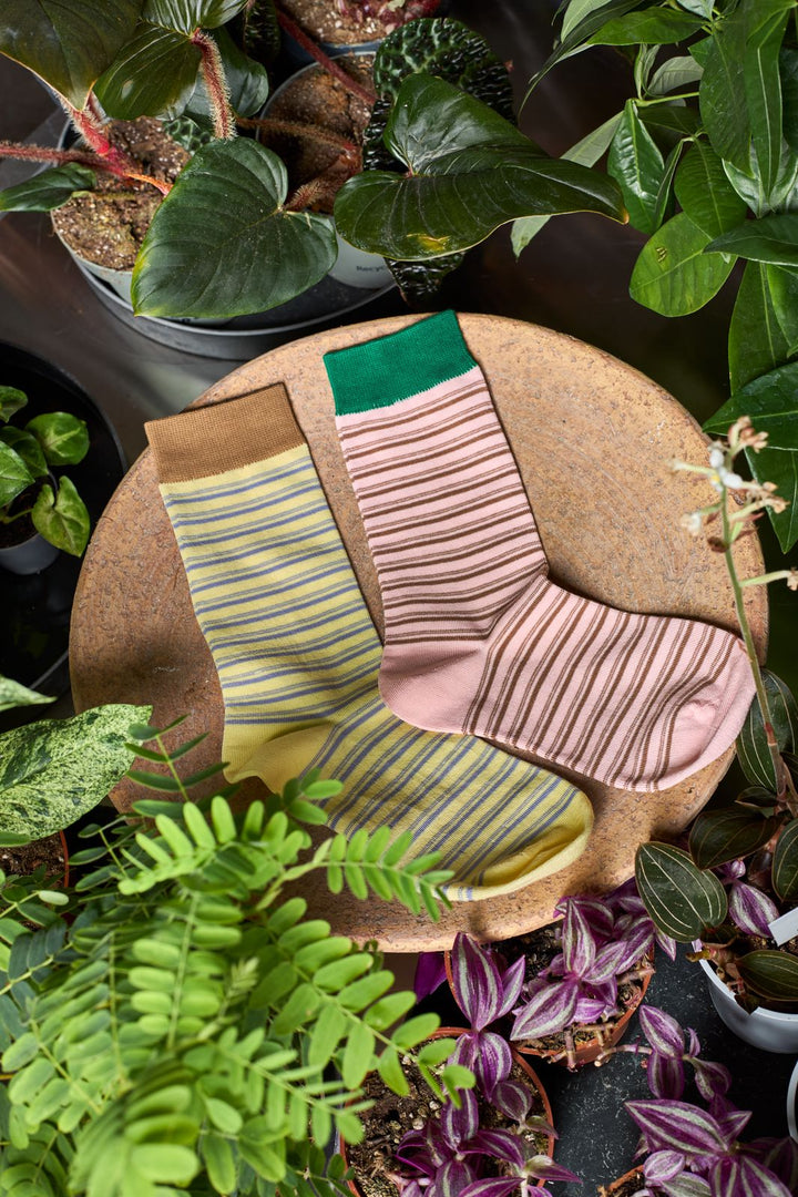 Black Colour - Bcliri Sock 8510 - Lt. Yellow