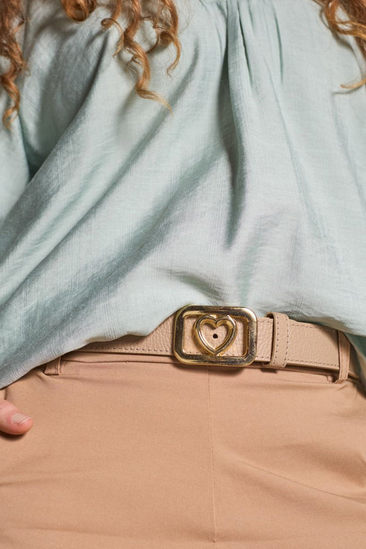 Black Colour - Bclove Belt 10326 - Taupe