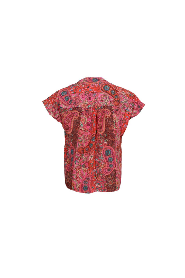 Forhåndsbestilling - Black Colour - Bcluna Andrea S/S Top 39211 - Scarlett Berry
