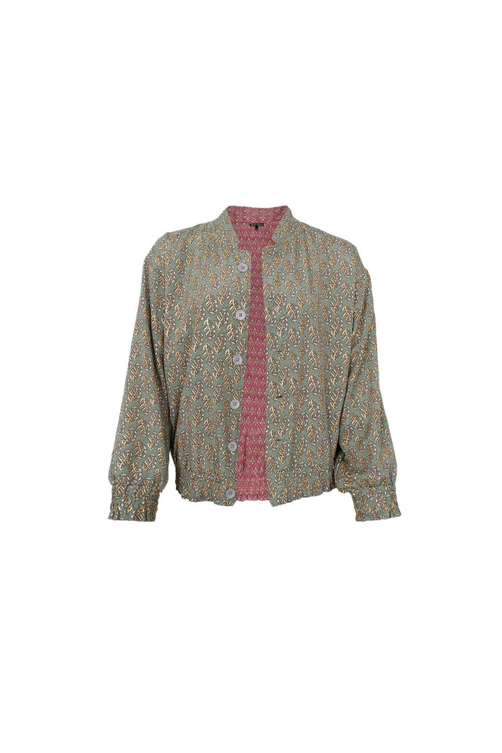 Black Colour - Bcluna Reversible Bomber Jacket 39235 - Indie Berry