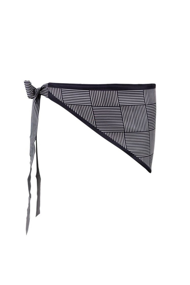 Black Colour - Bclyna Triangle Scarf 3672 - Black