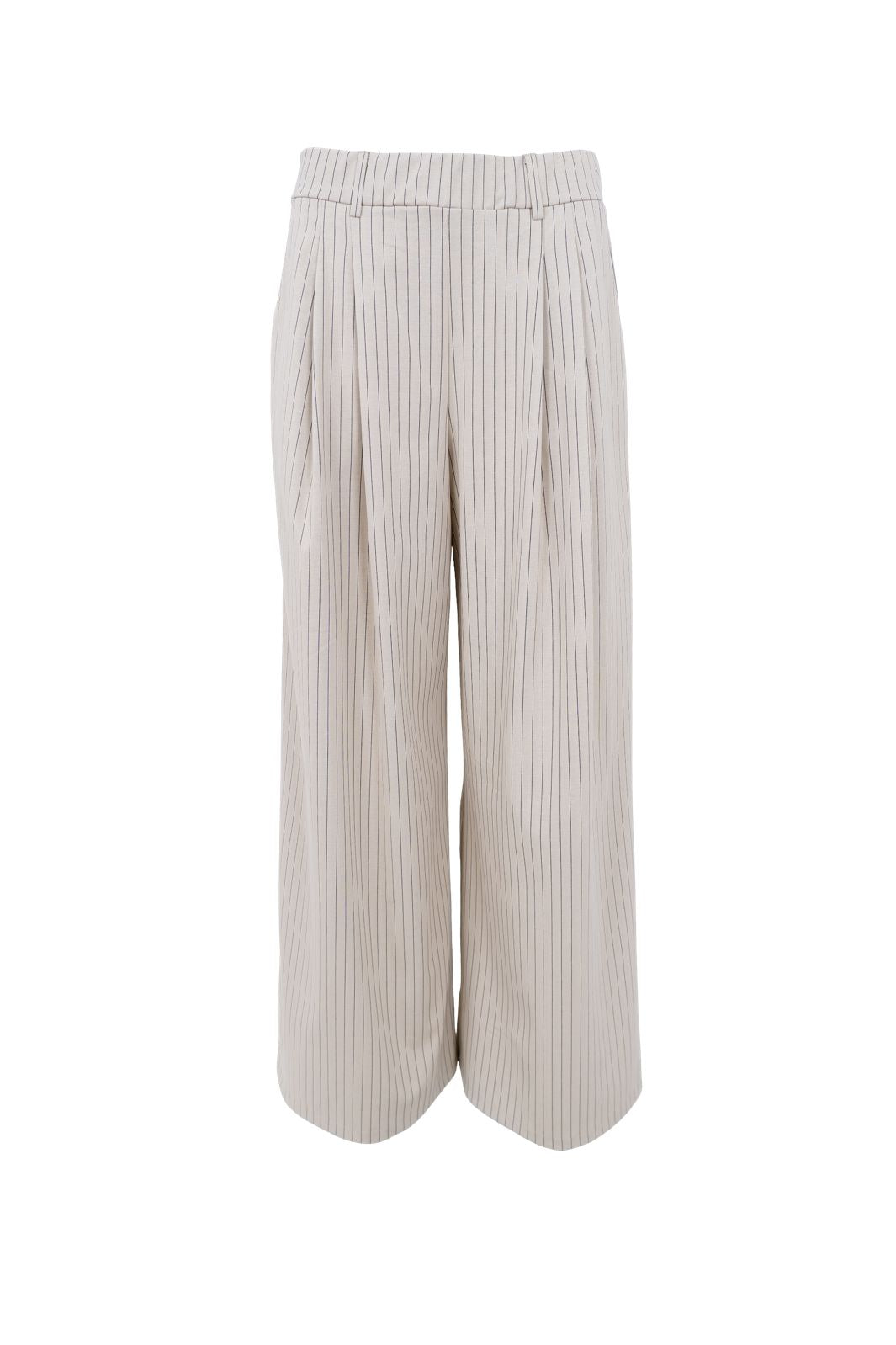 Black Colour - Bcmilano Wideleg Pant 41110 - Kit Stripe