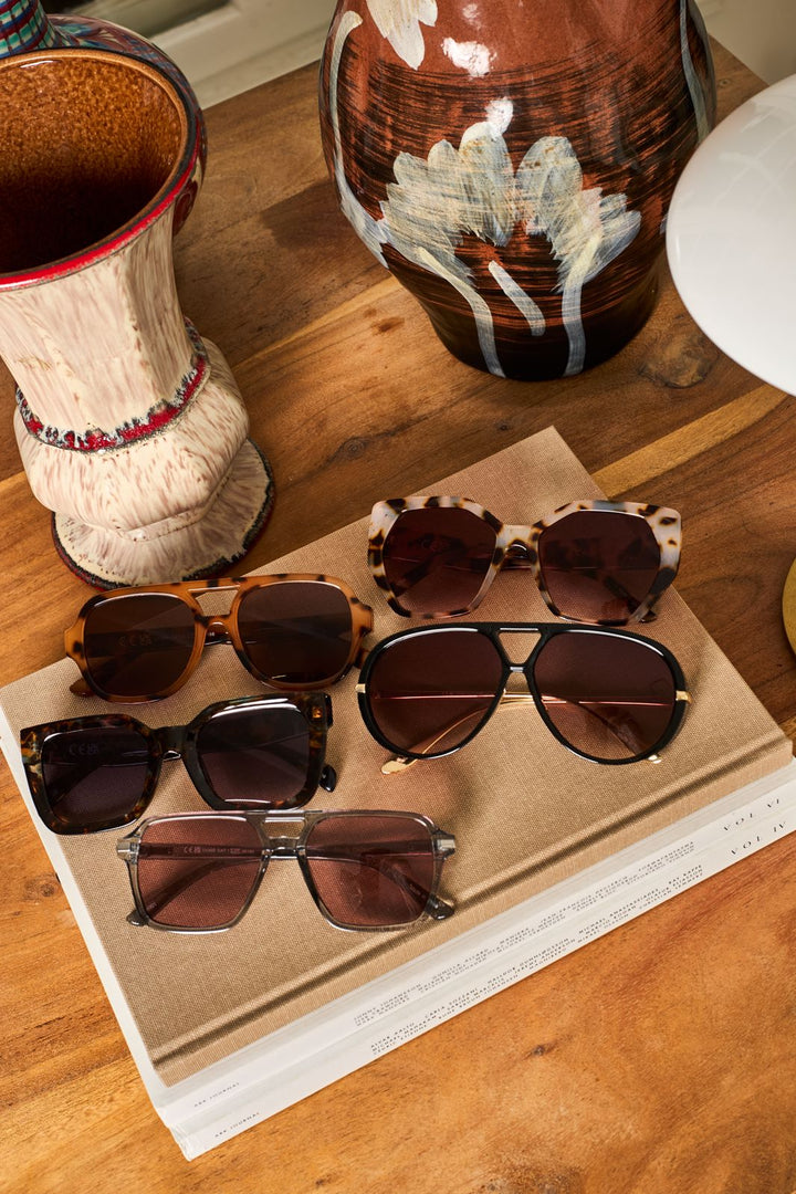 Black Colour - Bcnala Sunglasses 4004 - Lt. Tortoise