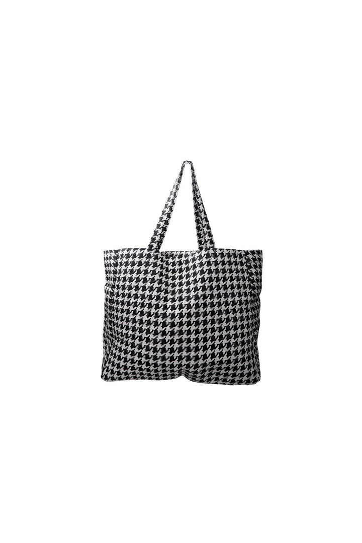 Black Colour - Bcnyla Shopper Bag 9340 - Houndstooth