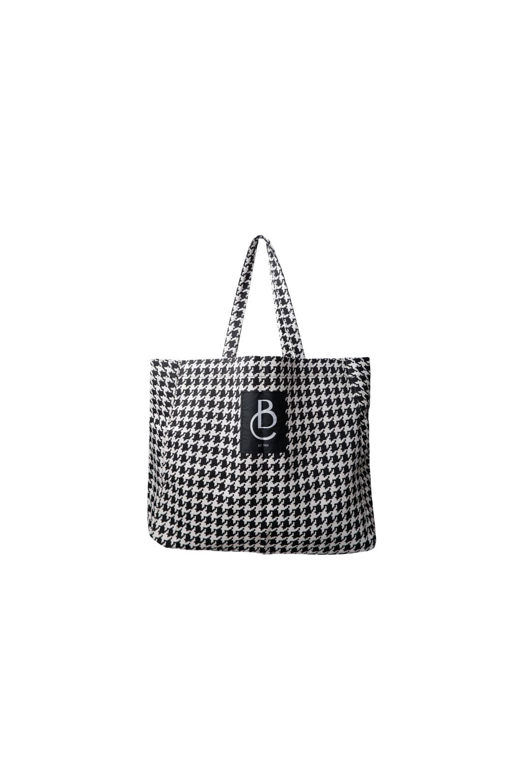 Black Colour - Bcnyla Shopper Bag 9340 - Houndstooth