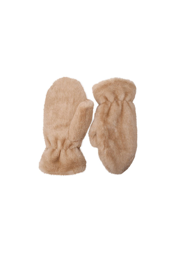 Black Colour - Bcrikkeline Mittens 8030 - Camel