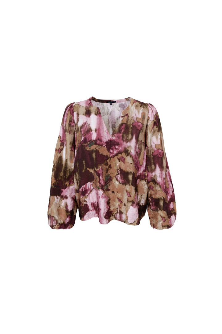 Black Colour - Bcsherwood Blouse 41277 - Plum