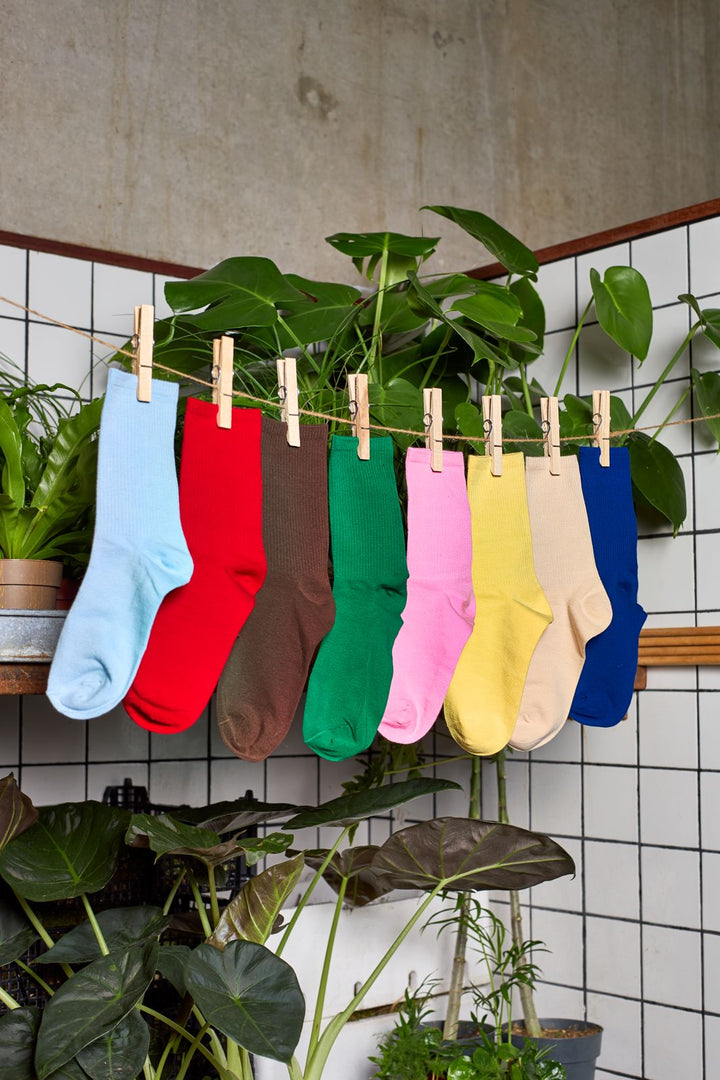 Black Colour - Bcsylvie Sock 8535 - Brown