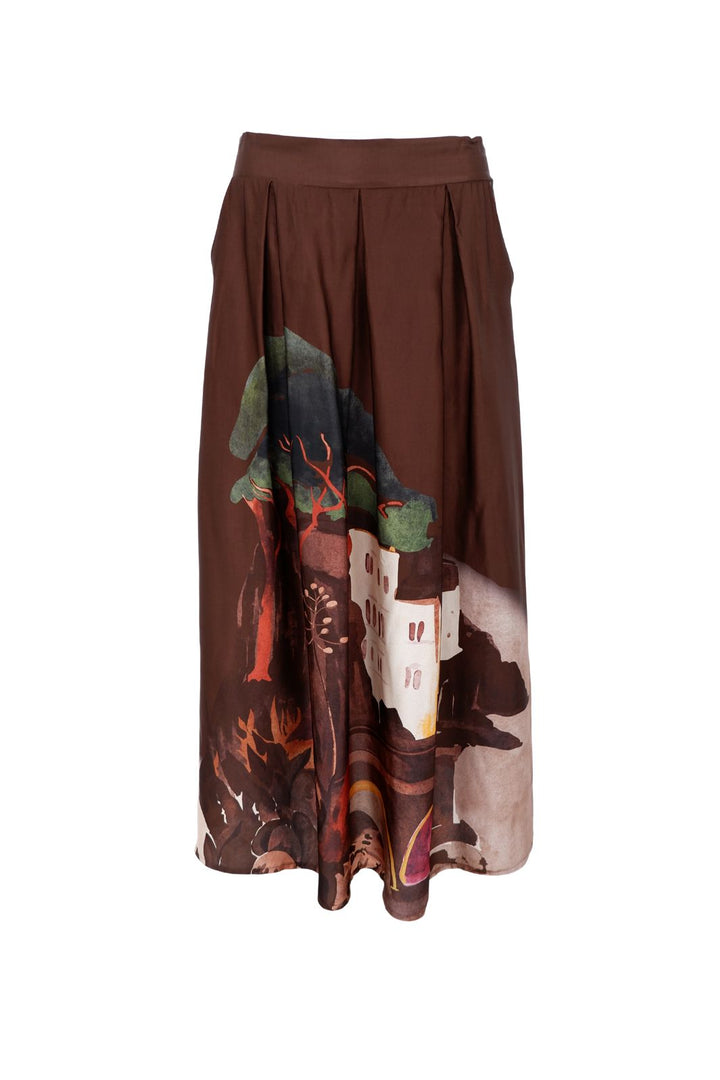 Black Colour - Bctoscana Skirt 41039 - Coffee