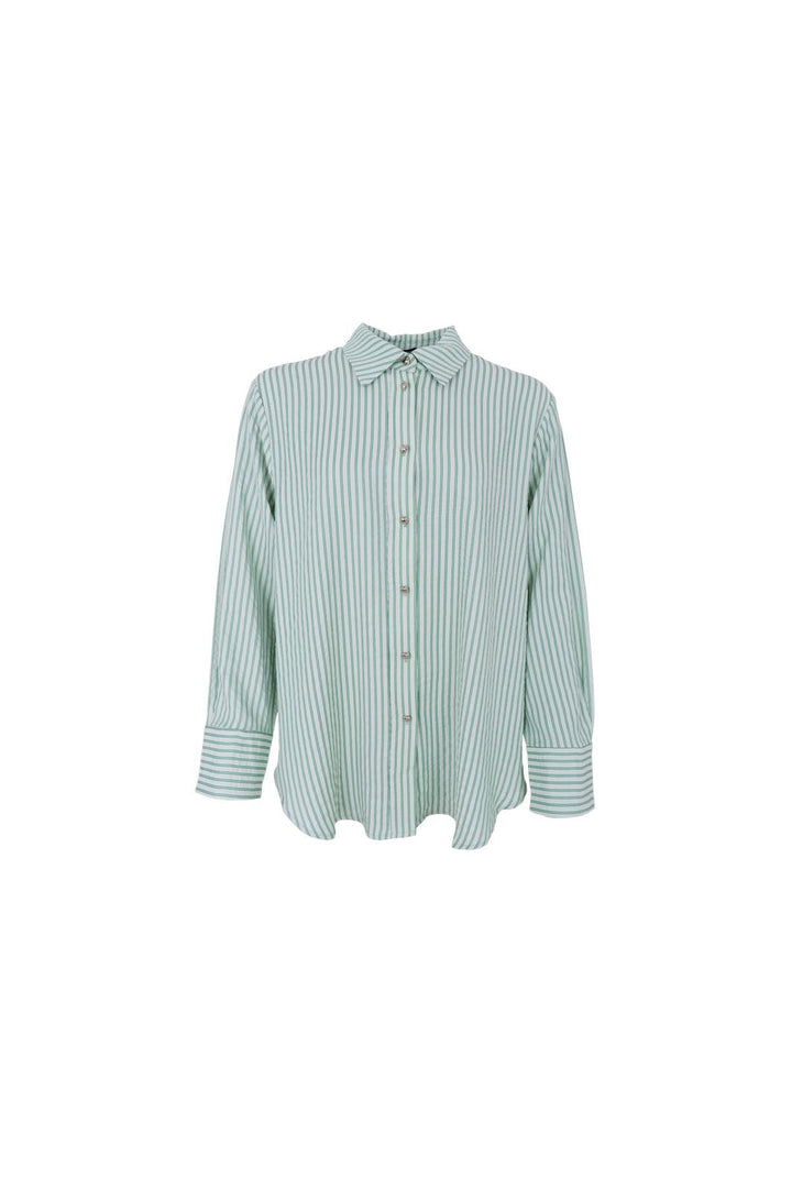 Black Colour - Bcvalentine Shirt 41060 - Lt. Green