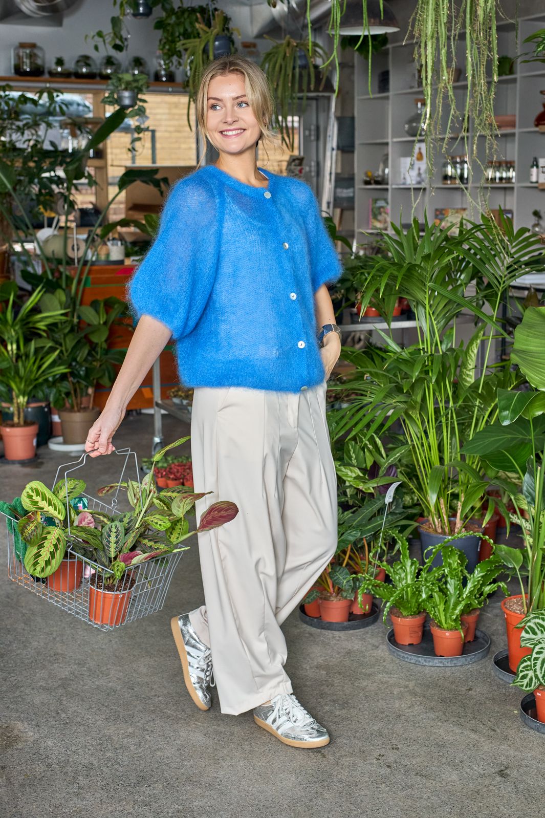 Black Colour - Bcverona Barrel Baggy Pant 41126 - Sand