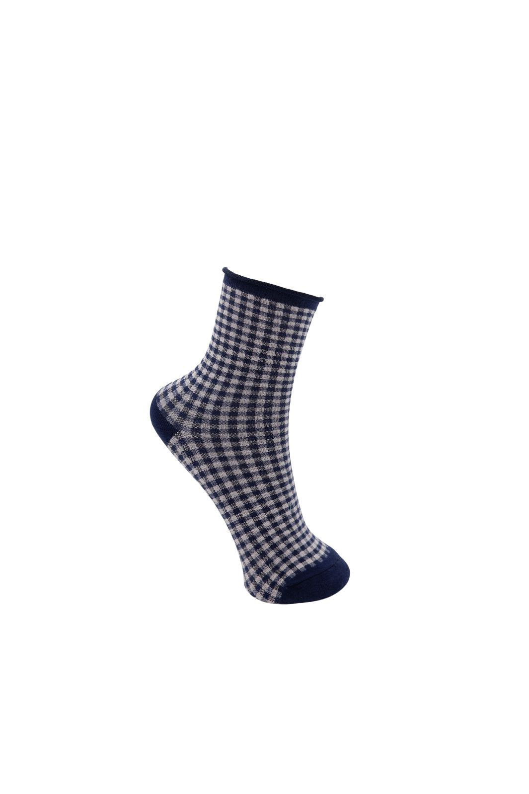 Black Colour - Bcyoki Sock 8572 - Dk. Blue